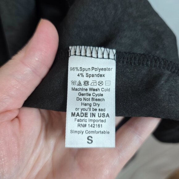 Lularoe Sarah Cardigan Women's Size Small Black, Turquoise Orange Geo Print NEW - Picture 9 of 14